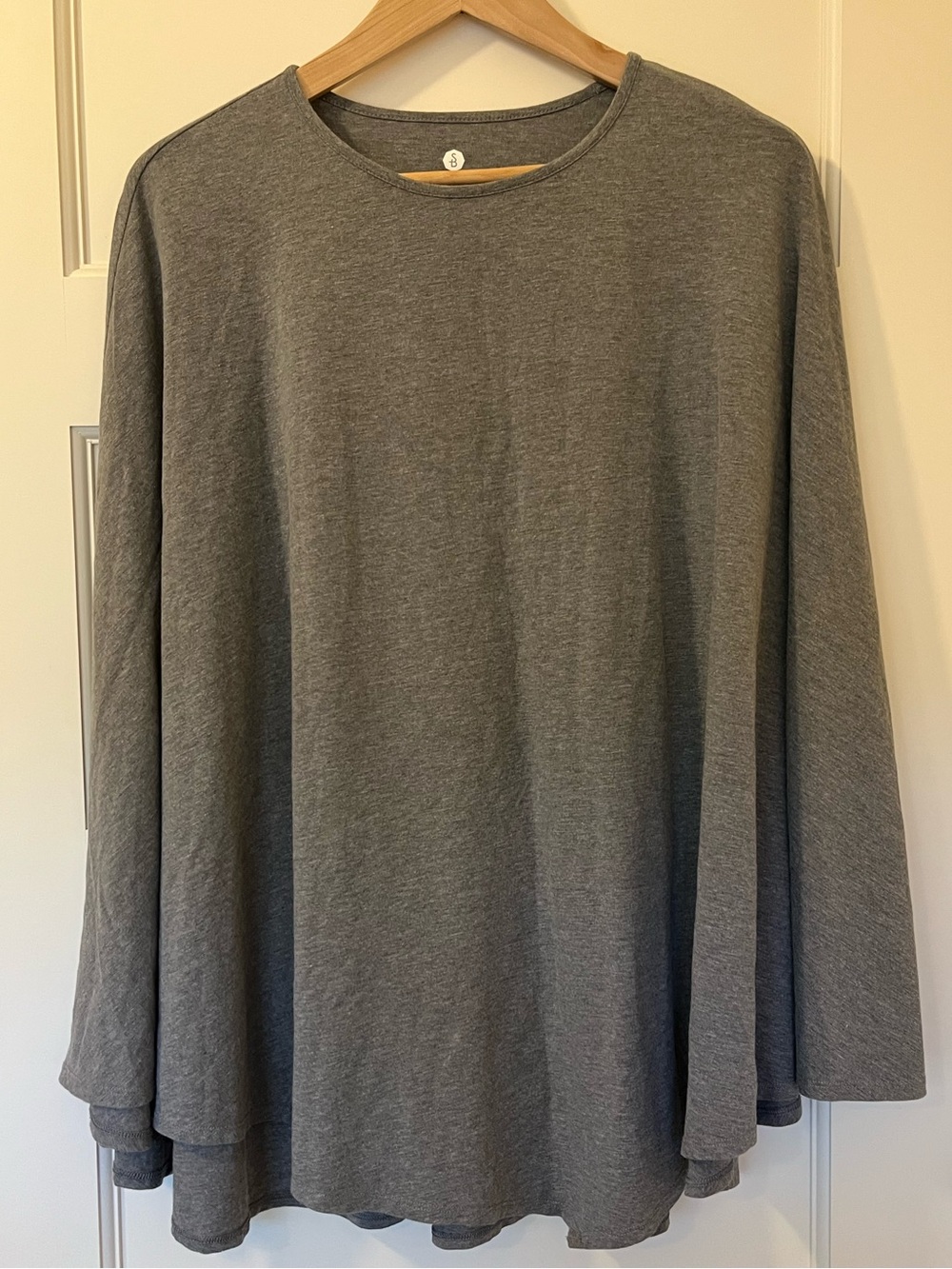 Solbari • Sensitive Sun Protection Poncho • UPF 50+ • Heather Gray • One Size